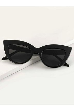عینک آفتابی مشکی زنانه UV400 Mathilda Aksesuar - کد 86171736