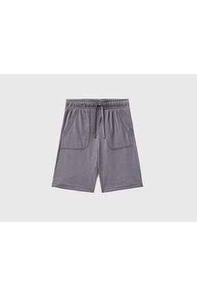 شلوارک و برمودا طوسی بچه گانه رگولار United Colors of Benetton - کد 730700200