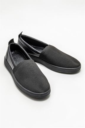کفش کژوال مشکی مردانه چرم طبیعی پاشنه کوتاه ( 4 - 1 cm ) پاشنه ساده کد 730502218