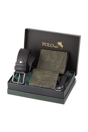 کیف پول سبز مردانه ابعاد کوچک polo air - کد 309564021