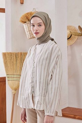 شال بژ زنانه Fresh - کد 727840823