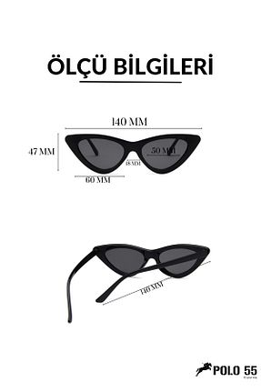 عینک آفتابی قرمز زنانه UV400 Polo55 - کد 258076359