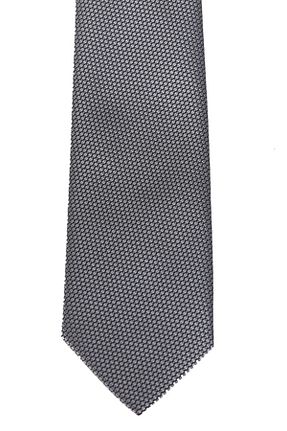 کراوات طوسی مردانه میکروفیبر Brianze - کد 6601708