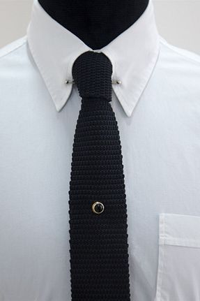 کراوات طلائی مردانه فلزی COOLMENCLUB - کد 31123265