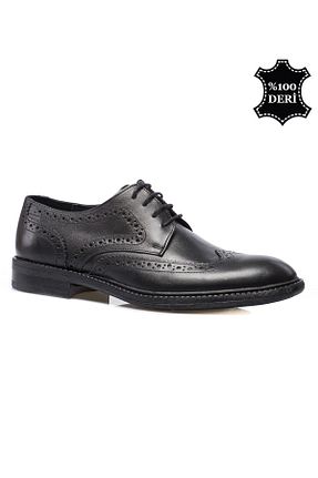 کفش کلاسیک مشکی مردانه چرم خالص maximoda - کد 32424967