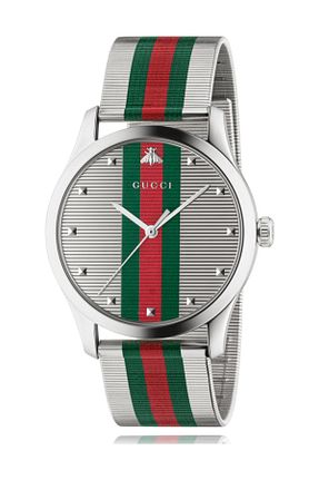 ساعت مچی متالیک مردانه استل (فولاد) Gucci - کد 35472099