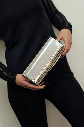 کیف مجلسی زنانه چرم مصنوعی WMİLANO - کد 36296316