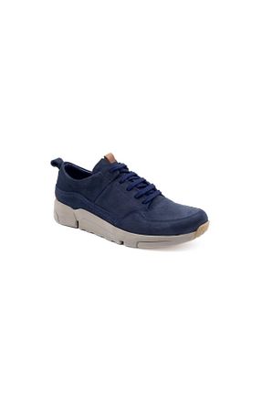 کفش کژوال سرمه ای مردانه چرم خالص Freefoot - کد 731293094