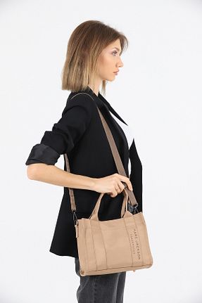 کیف دوشی بژ زنانه GÜLÇEM butik - کد 686372327