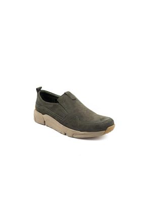 کفش کژوال طوسی مردانه چرم خالص Freefoot - کد 731276828