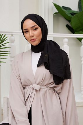 شال مشکی زنانه پلی استر Silk Home - کد 731033904