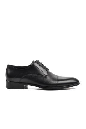 کفش کلاسیک مشکی مردانه چرم طبیعی پاشنه کوتاه ( 4 - 1 cm ) پاشنه نازک کد 731161561