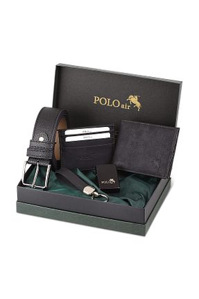کیف پول مشکی مردانه ابعاد کوچک polo air - کد 329425066