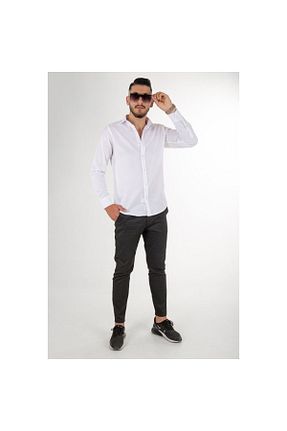 پیراهن سفید مردانه رگولار COOL WORLD - کد 731516147