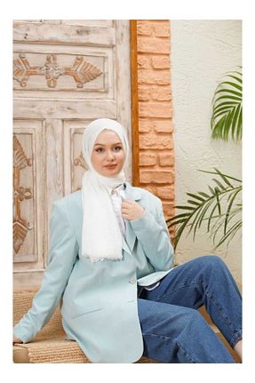 شال سفید زنانه جاز Larissa Scarf - کد 159398537