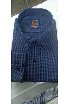 پیراهن قهوه ای مردانه رگولار Nacar - کد 732125091