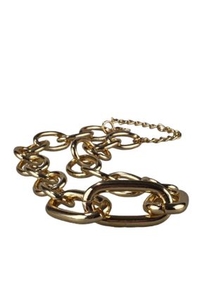 گردنبند جواهر طلائی زنانه روکش طلا کد 176383332