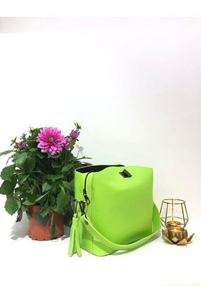 کیف دوشی سبز زنانه چرم مصنوعی womenacs - کد 731858039