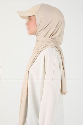 روسری بژ %100 پنبه Vera - کد 711837488