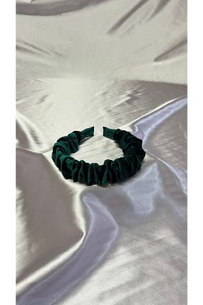 تاج سبز زنانه مخمل MegssStore - کد 732200332
