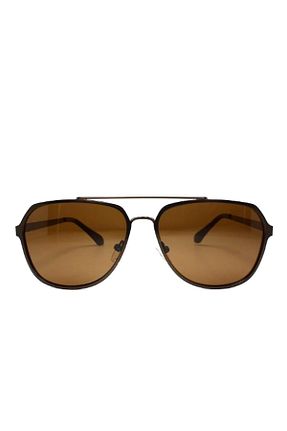 عینک آفتابی سفید مردانه پلاریزه Max Polo - کد 7054077