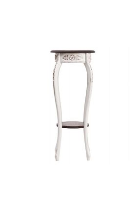میز عسلی سفید چوب Orta Sofa - کد 33608928