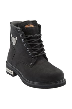بوت / نیم بوت مشکی مردانه نبوک Harley Davidson - کد 33147201