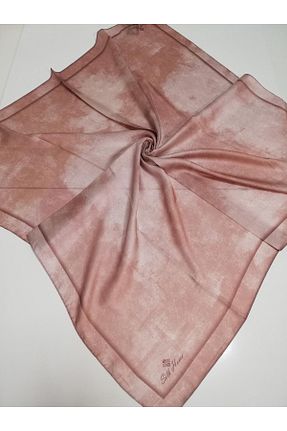روسری صورتی پلی استر Silk Home - کد 732007345