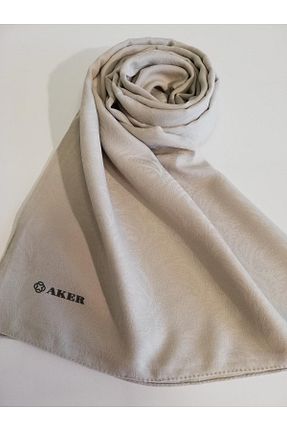 شال طوسی زنانه پلی استر Aker - کد 732161939