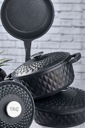 قابلمه مشکی 2,3 L Taç - کد 445087109