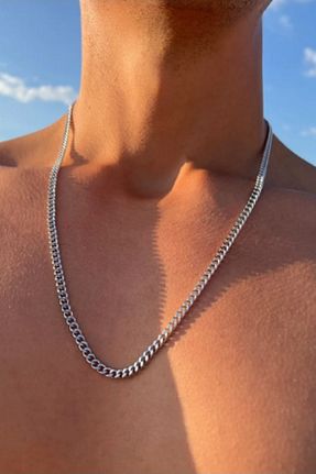 گردنبند استیل ( فولاد ) مردانه استیل ضد زنگ UBUH SHOP - کد 732181495