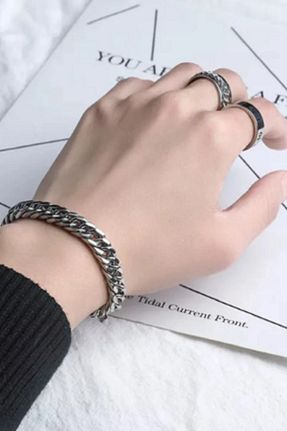 دستبند استیل (فولاد) زنانه استیل ضد زنگ UBUH SHOP - کد 732188323