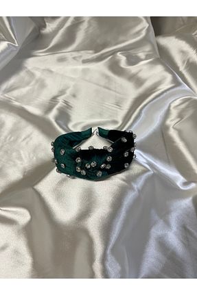 تاج سبز زنانه سنک زیرکون MegssStore - کد 732377300