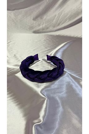 تاج بنفش زنانه مخمل MegssStore - کد 732197071