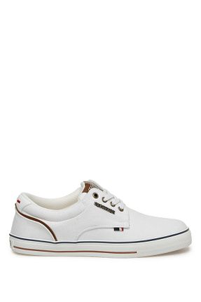 کفش اسنیکر سفید مردانه بند دار U.S. Polo Assn. - کد 732063437