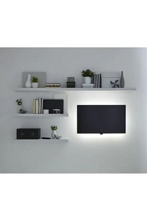 قفسه دیواری سفید 15 cm EviminDekoru - کد 409676474