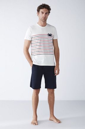 شلوارک و برمودا سفید مردانه رگولار Nautica - کد 681433478