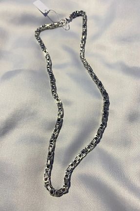 گردنبند استیل ( فولاد ) مردانه استیل ضد زنگ UBUH SHOP - کد 732193645