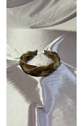 تاج زرد زنانه مخمل MegssStore - کد 732197066