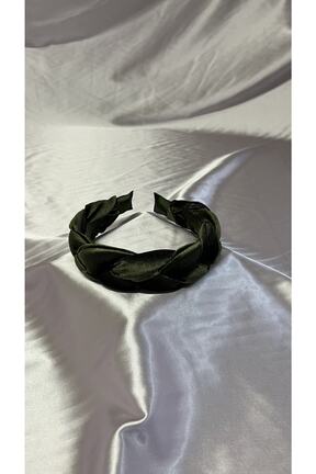 تاج خاکی زنانه مخمل MegssStore - کد 732197906