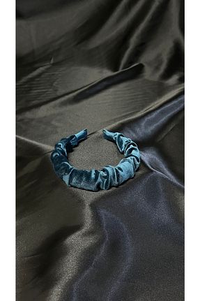 تاج آبی زنانه مخمل MegssStore - کد 732199928