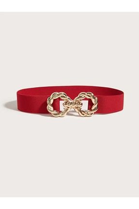 کمربند قرمز زنانه چرم مصنوعی BRAND&BELT - کد 733423755