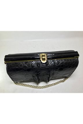 کیف دستی مشکی زنانه چرم خالص tayfuntufan antika koleksiyon - کد 733454706