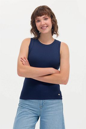 تیشرت سرمه ای زنانه رگولار U.S. Polo Assn. - کد 733581313