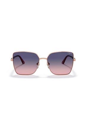 عینک آفتابی متالیک زنانه پلاریزه Vogue - کد 734344039
