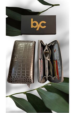 کیف پول متالیک زنانه ابعاد بزرگ BYC BERYA - کد 734448116