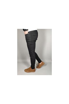 شلوار جین مشکی مردانه رگولار Five Pocket - کد 682326916