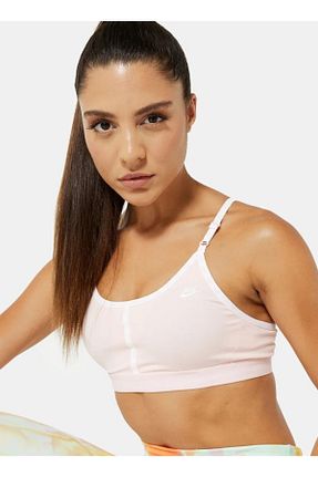 نیم تنه اسپرت صورتی زنانه مخلوط پلی آمید Nike - کد 734498550