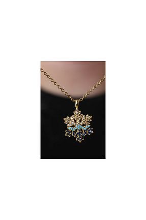 گردنبند استیل ( فولاد ) طلائی زنانه استیل (فولاد) depozoom - کد 662199456
