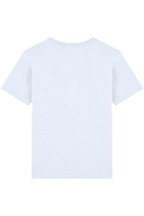 تی شرت سفید زنانه رگولار یقه گرد کد 734601239